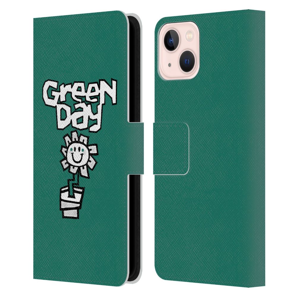 GREEN DAY - Graphics / Flower レザー手帳型