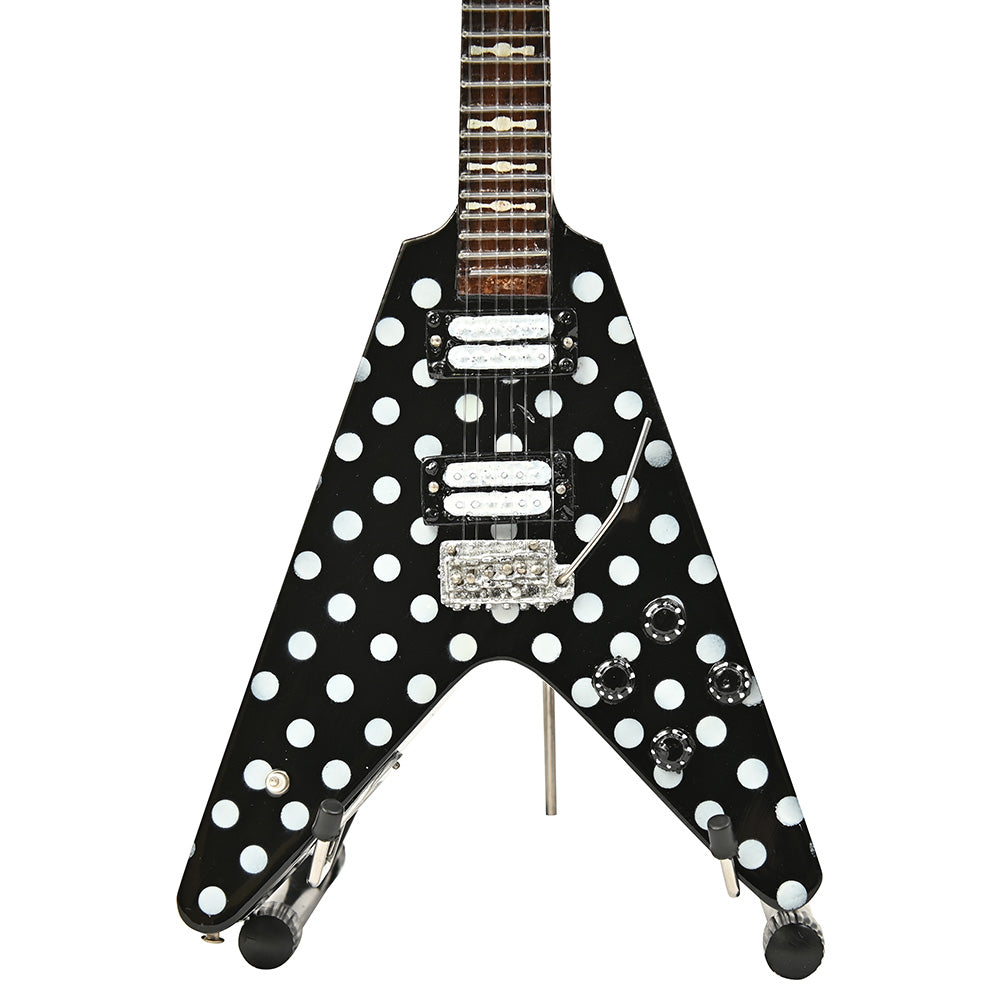 
                  
                    【予約商品】 OZZY OSBOURNE オジーオズボーン (追悼 ) - Randy's Harpoon Polka Dot Signature Miniature Guitar Replica Collectible / ミニチュア楽器
                  
                