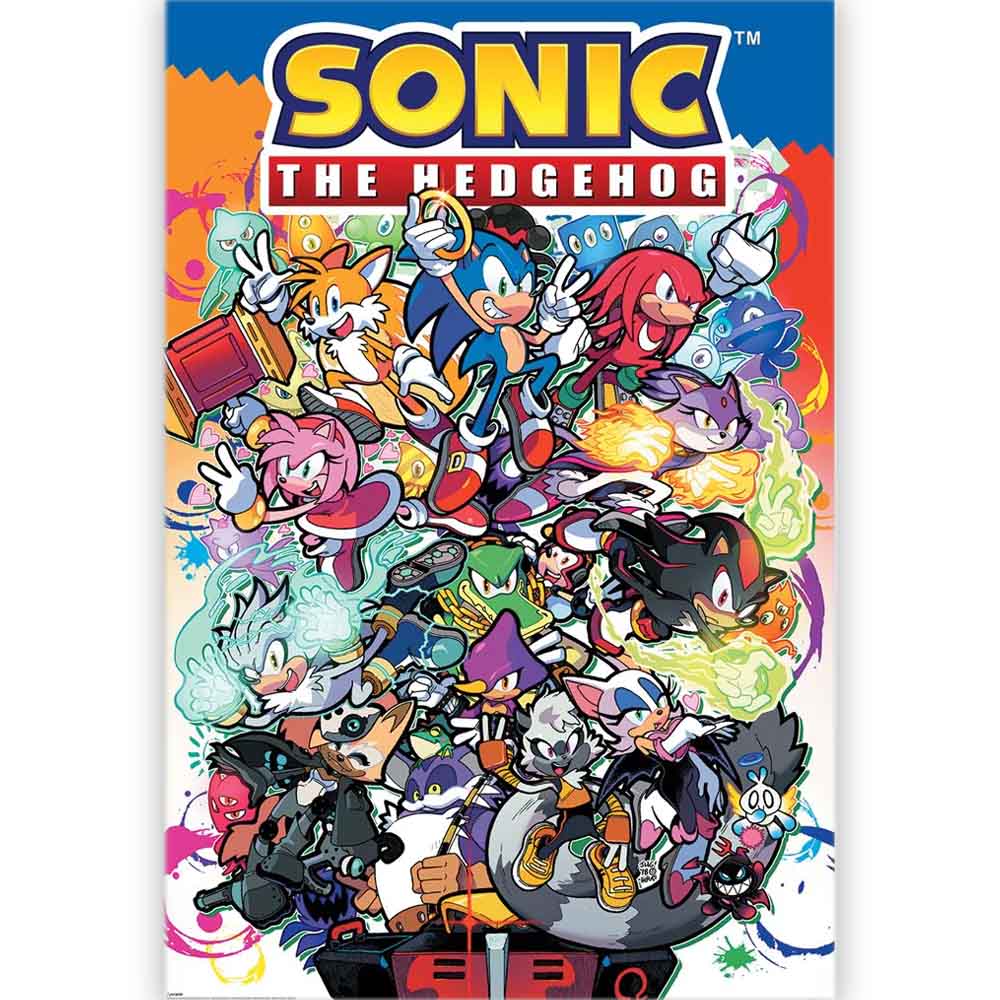 SONIC THE HEDGEHOG - (35周年 ) - Sonic Comic Characters