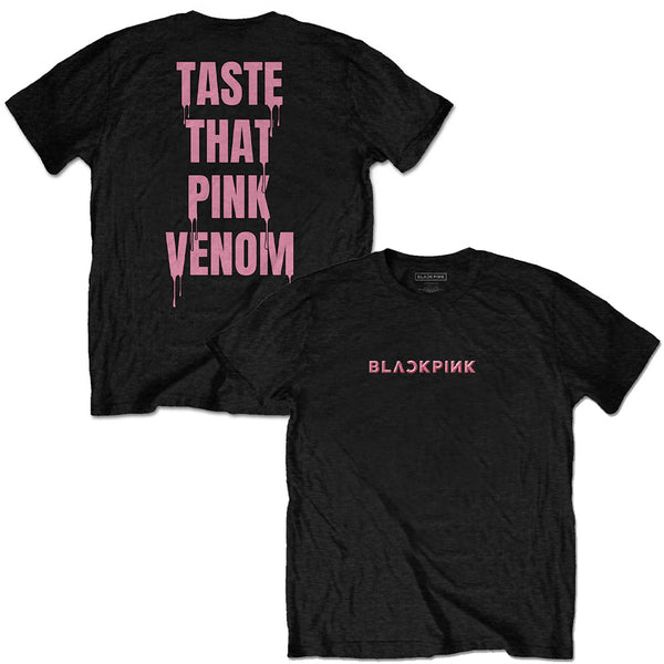 【バックプリント有】BLACKPINK Tシャツ ブラックピンク BLACKPINK ブラックピンク (2026年 1月 来日 ) - Taste That