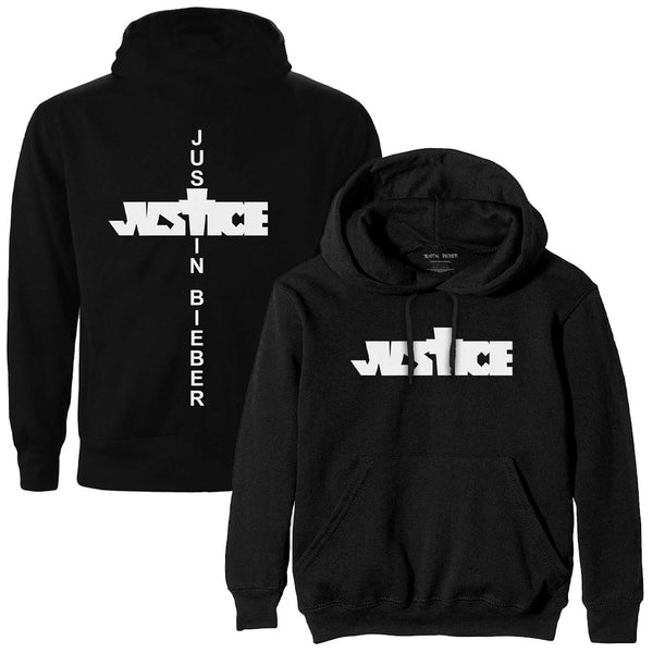 JUSTIN BIEBER ジャスティンビーバー - Justice / バックプリントあり 【ジャスティンビーバー着用】Sleeve Patch Hooded パーカー