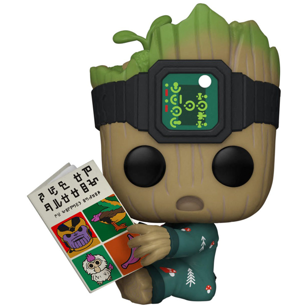 GUARDIANS OF THE GALAXY - I Am Groot in Onesie with Book Pop! Vinyl Figure