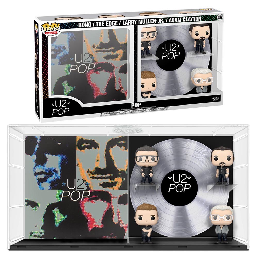 U2 - Pop Deluxe Pop! Album Figure / ディスプレイハードケース付き