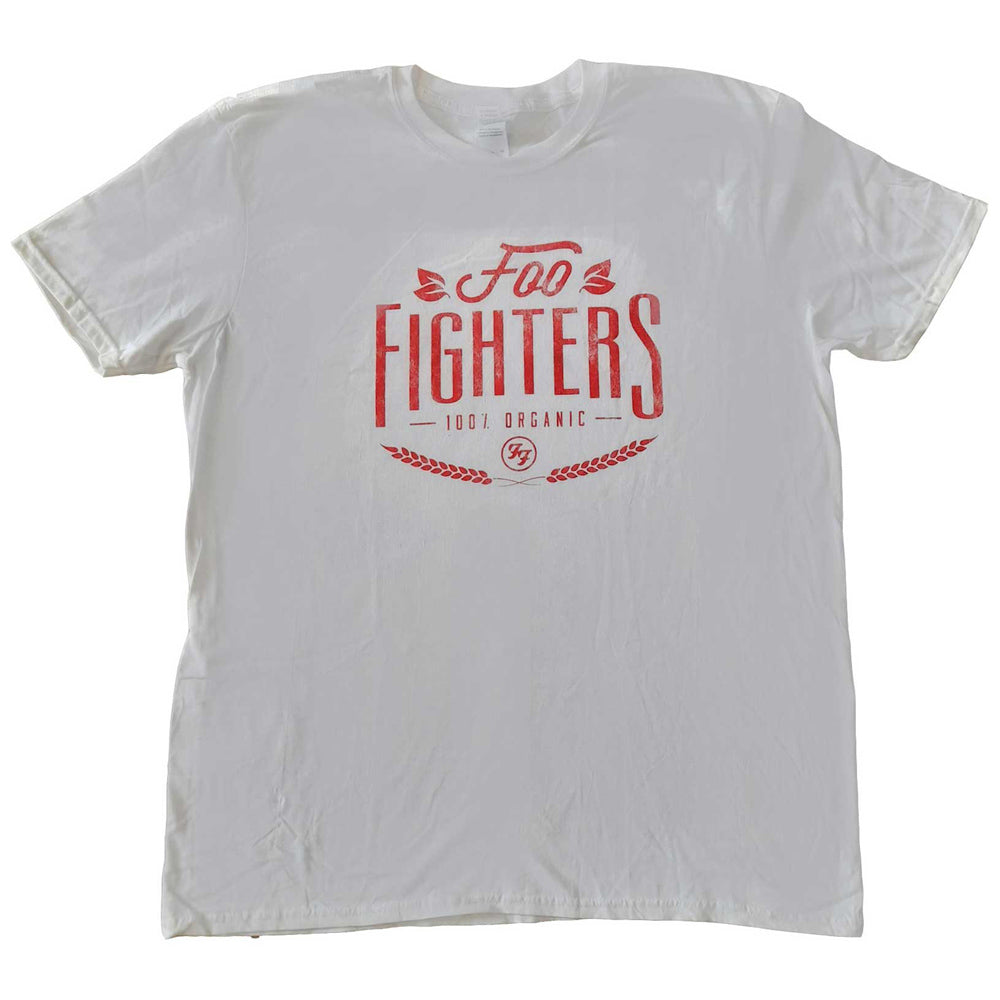 FOO FIGHTERS - (デビュー 30周年 ) - 100% Organic (WHITE)