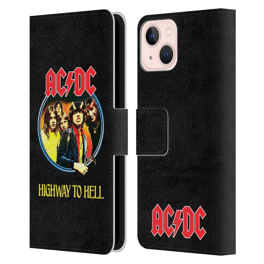 AC/DC - (Back in Black 45周年 ) - Song Titles / Highway To Hell レザー手帳型