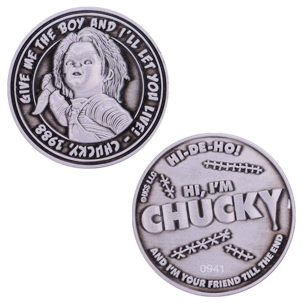 CHILD'S PLAY - Chucky Limited Edition Collectible Coin