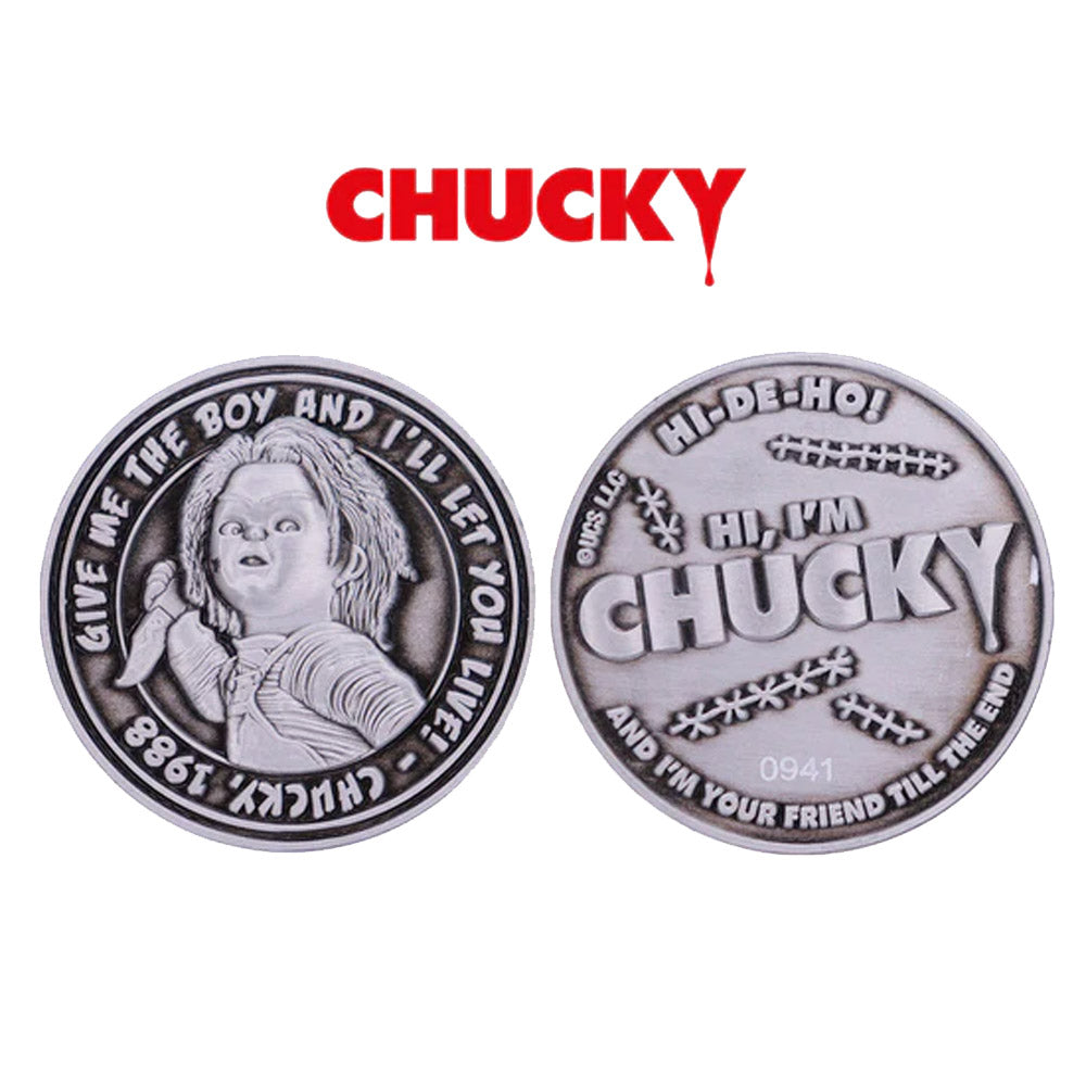 
                  
                    CHILD'S PLAY チャイルドプレイ - Chucky Limited Edition Collectible Coin / コイン
                  
                