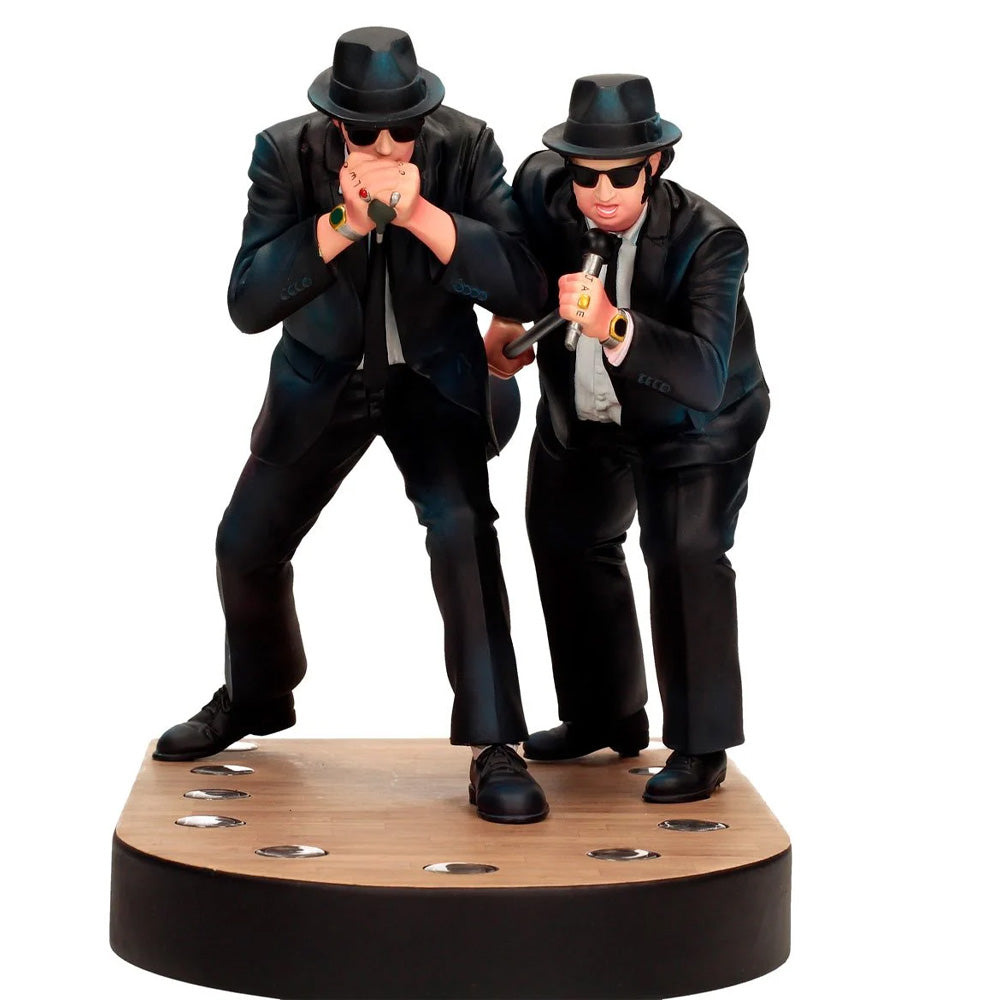 BLUES BROTHERS - (公開 45周年 ) - Jake and Elwood Blues Singing 1:10 Scale Figure with Lighted Base