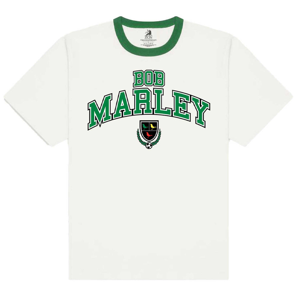 
                  
                    BOB MARLEY ボブマーリー (生誕 80年 ) - Collegiate Crest / リンガー / Tシャツ / メンズ
                  
                