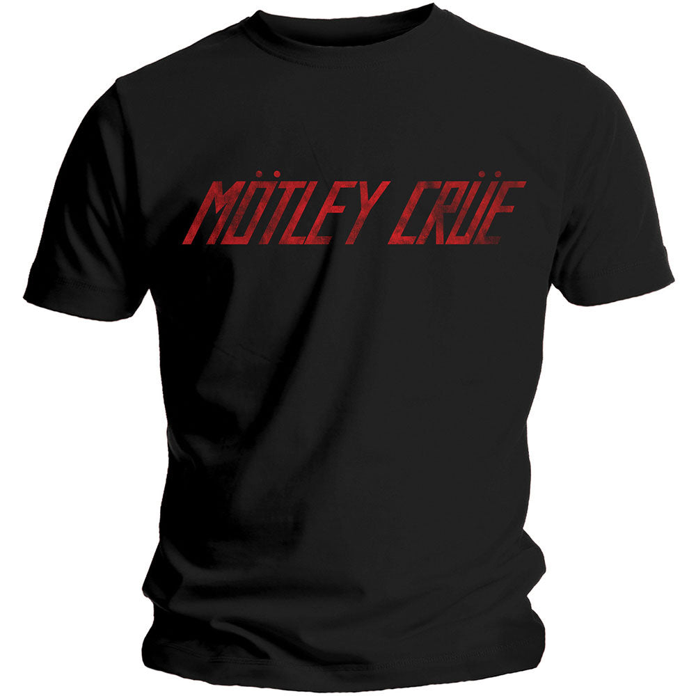 MOTLEY CRUE - (来日 40周年 ) - Distressed Logo