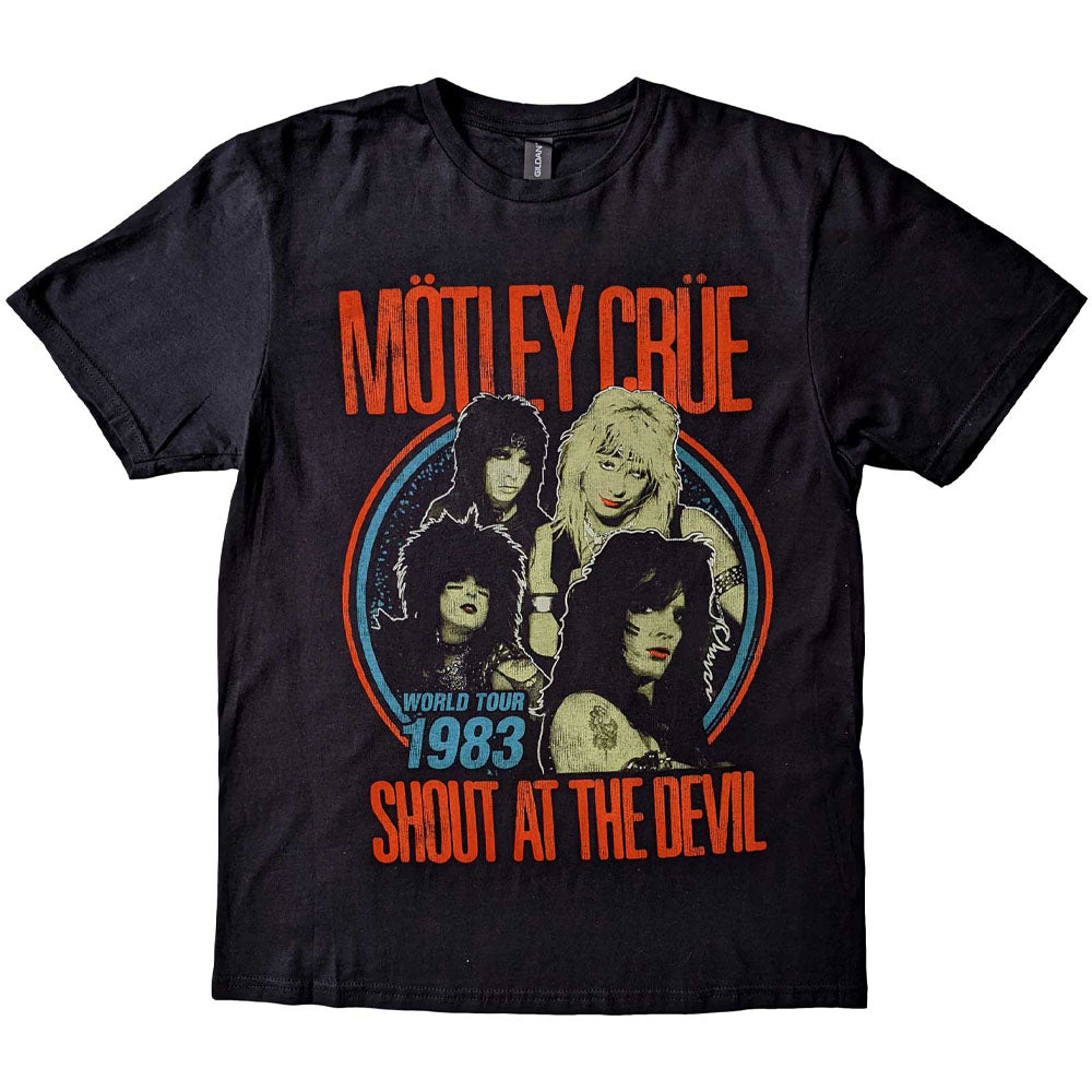 MOTLEY CRUE モトリークルー - Vintage World Tour Devil / Tシャツ 