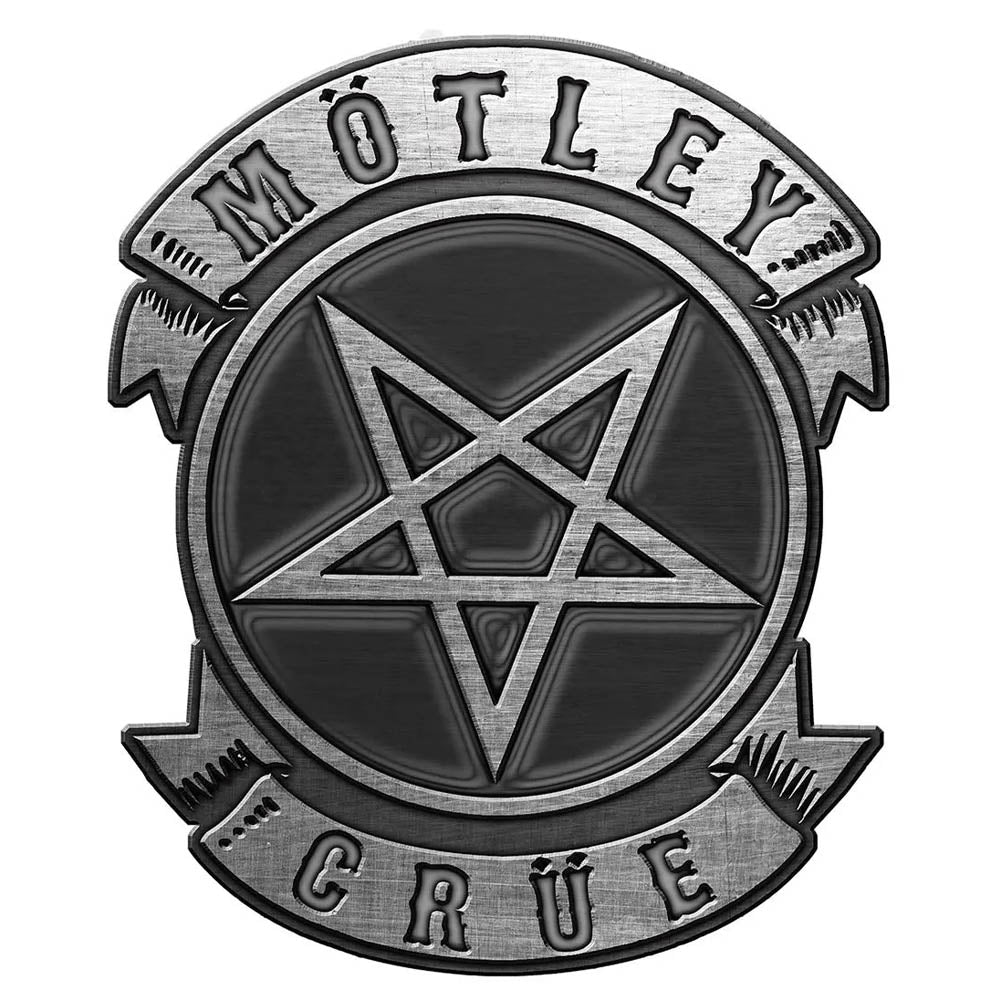 MOTLEY CRUE - (来日 40周年 ) - PENTAGRAM / Enamel In-Fill