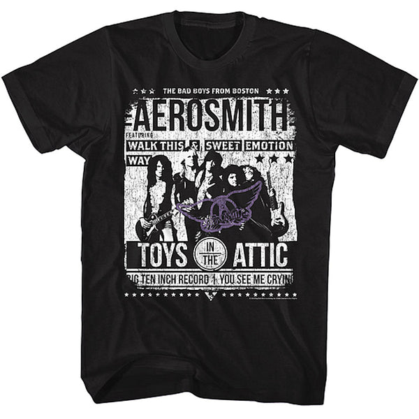 AEROSMITH エアロスミス - Aero Poster / Tシャツ / メンズ 【公式