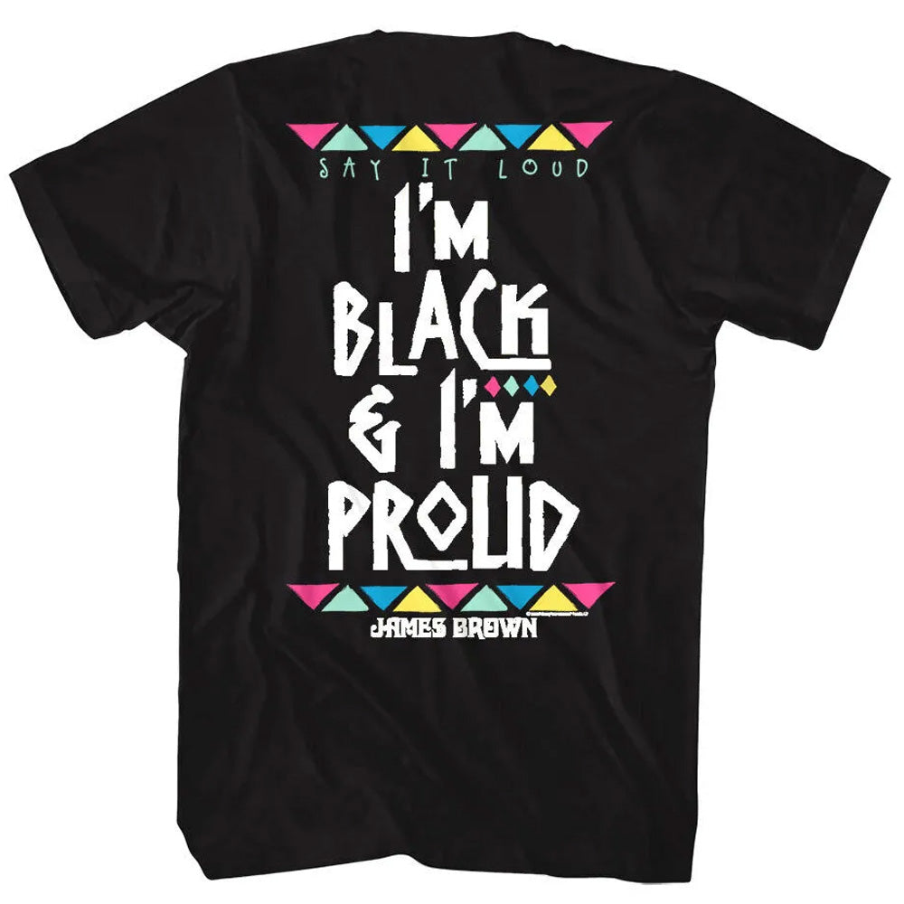 
                  
                    JAMES BROWN ジェイムズブラウン - BLACK AND PROUD / バックプリントあり / Tシャツ / メンズ
                  
                