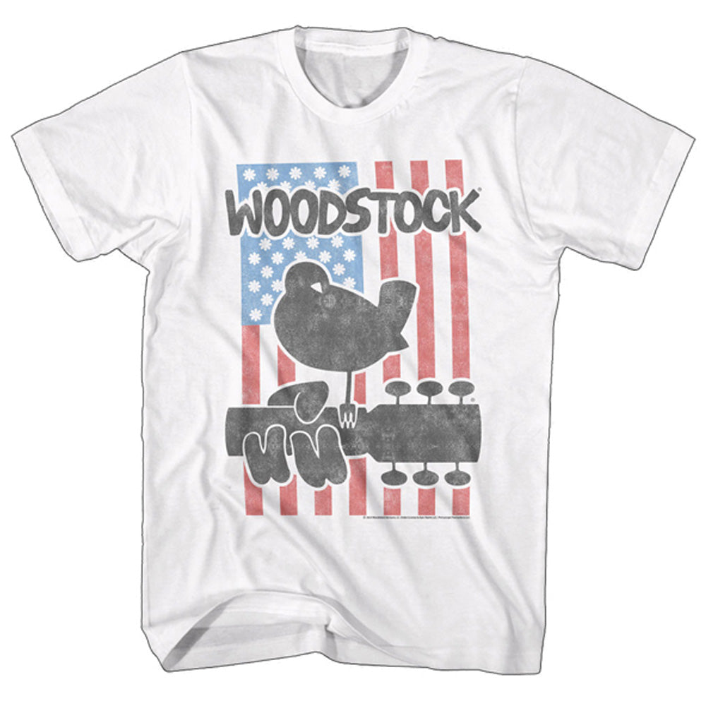 
                  
                    WOODSTOCK ウッドストック (55周年 ) - FLOWER FLAG / Tシャツ / メンズ
                  
                