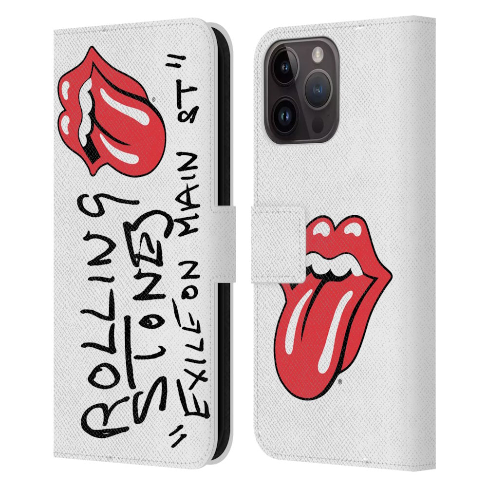 ROLLING STONES - (来日 35周年 記念 ) - Exile On Main St. レザー手帳型