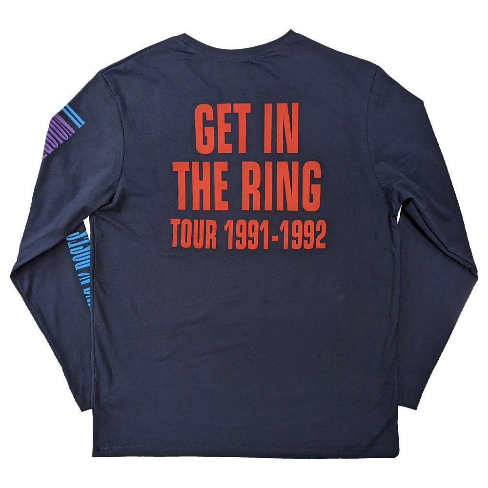 
                  
                    GUNS N ROSES ガンズアンドローゼズ (結成 40周年 ) - Get In The Ring Tour '91-'92 / バック＆アームプリントあり / 長袖 / Tシャツ / メンズ
                  
                