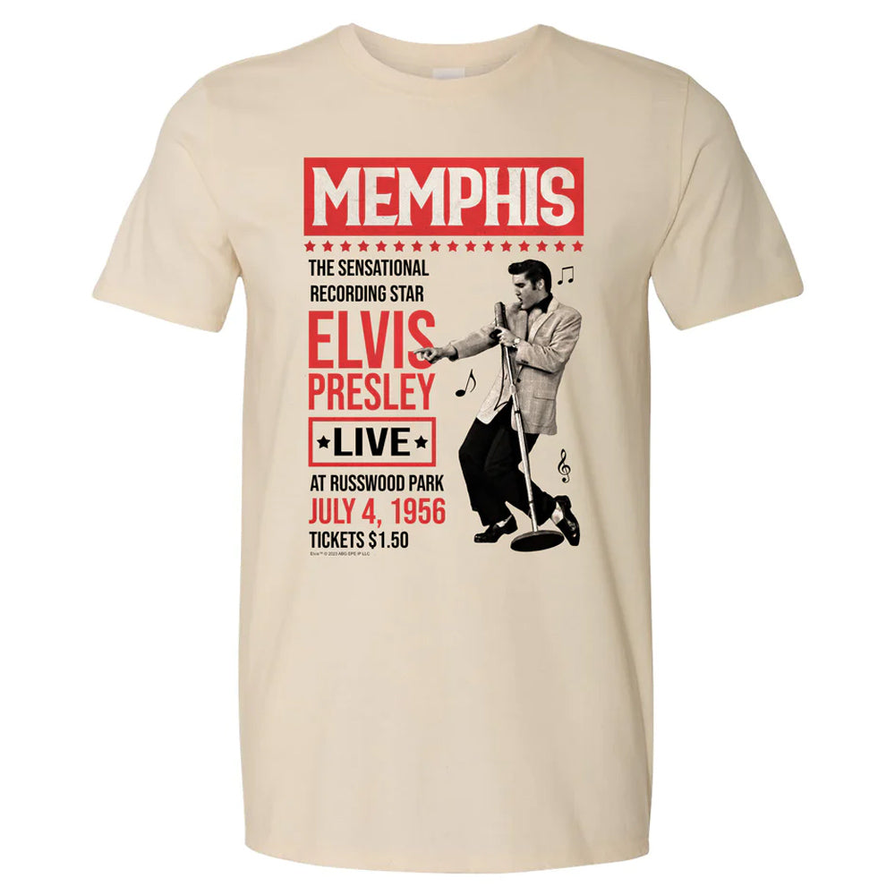 ELVIS PRESLEY - (生誕 90周年 ) - Memphis Poster