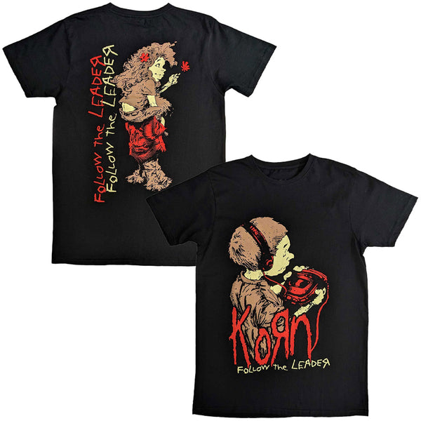 Korn グラフィックTシャツ オリーブグリーン　00s Korn グラフィックTシャツ オリーブグリーン 00s Korn
