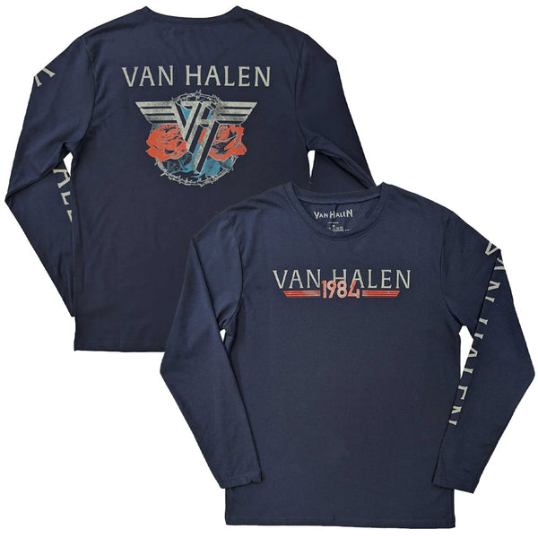 VAN HALEN ヴァンヘイレン - 84 Tour / バックプリントあり / 長袖