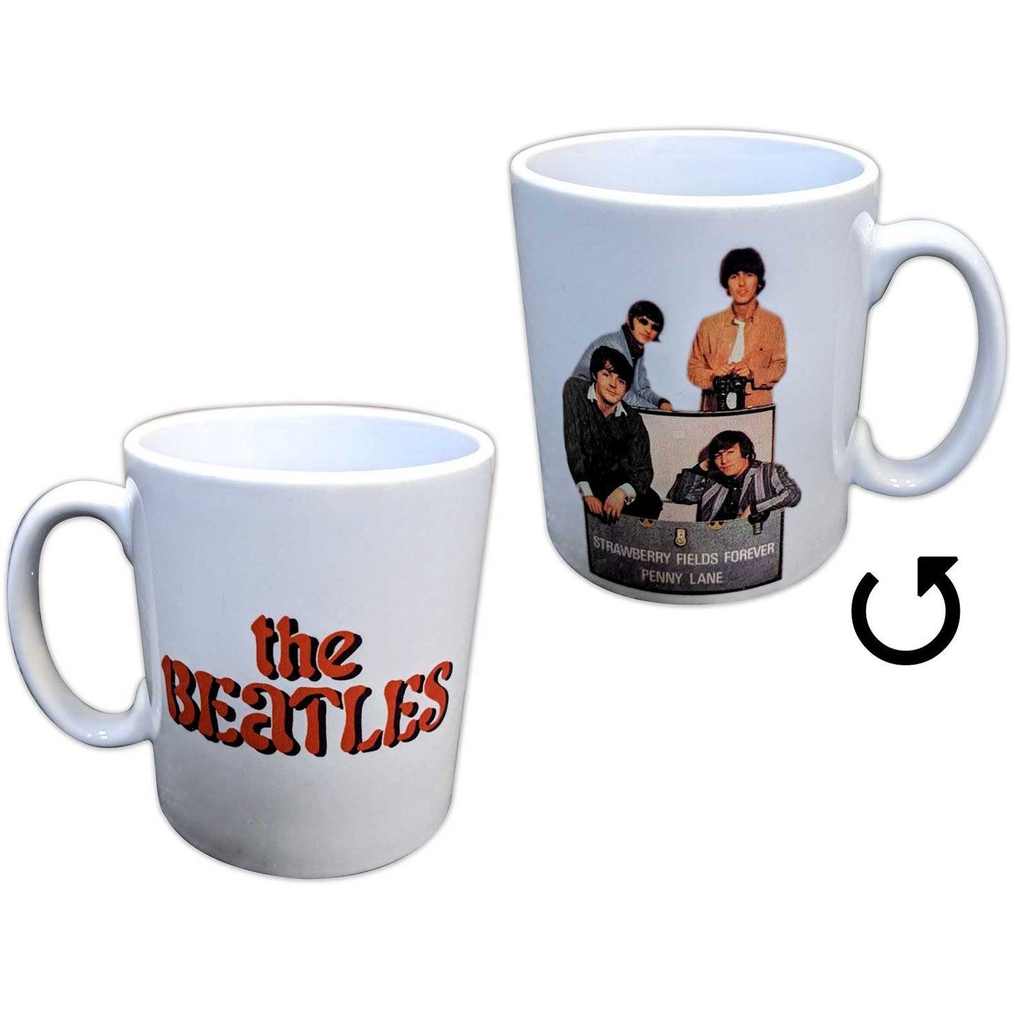 
                  
                    THE BEATLES ビートルズ (結成 65周年 ) - Strawberry Fields / Penny Lane Photo / マグカップ
                  
                
