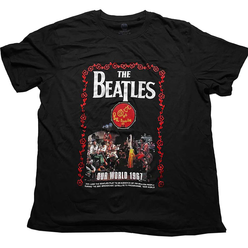 
                  
                    THE BEATLES ビートルズ (ABBEY ROAD 55周年 ) - Our World 1967 / Tシャツ / メンズ
                  
                