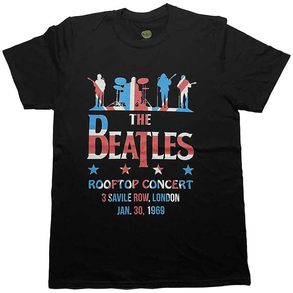 
                  
                    THE BEATLES ビートルズ (結成 65周年 ) - Drop T Rooftop Flag / Tシャツ / メンズ
                  
                