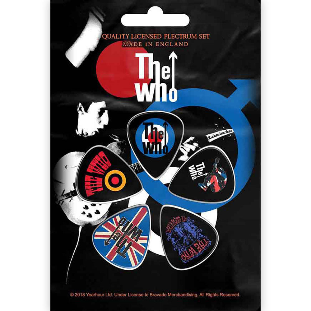 THE WHO - (デビュー 60周年 ) - Pete Townsend / 5個セット