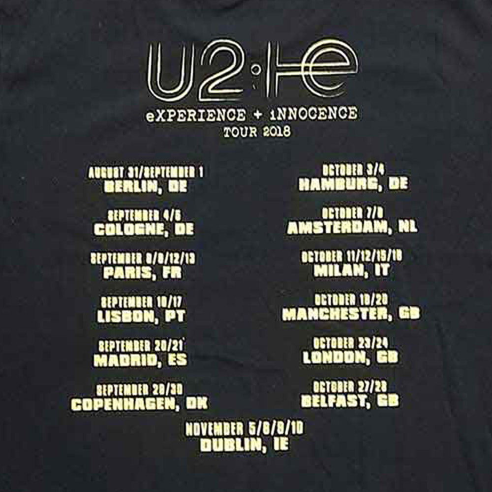 
                  
                    U2 UNISEX T-SHIRT ユーツー - Logo 2018 / バックプリントあり / EX-TOUR / Tシャツ / メンズ
                  
                