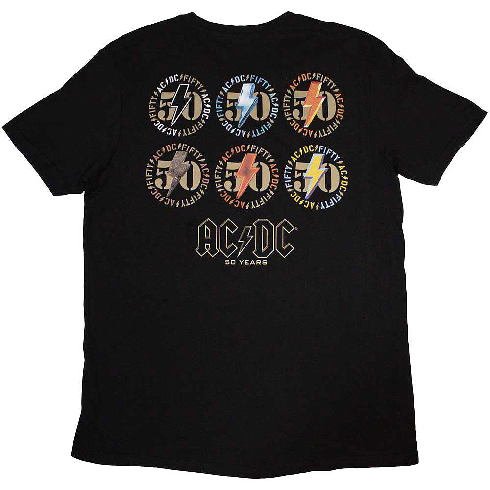 
                  
                    AC/DC エーシーディーシー (Back in Black 45周年 ) - Emblems / バックプリントあり / Tシャツ / メンズ
                  
                