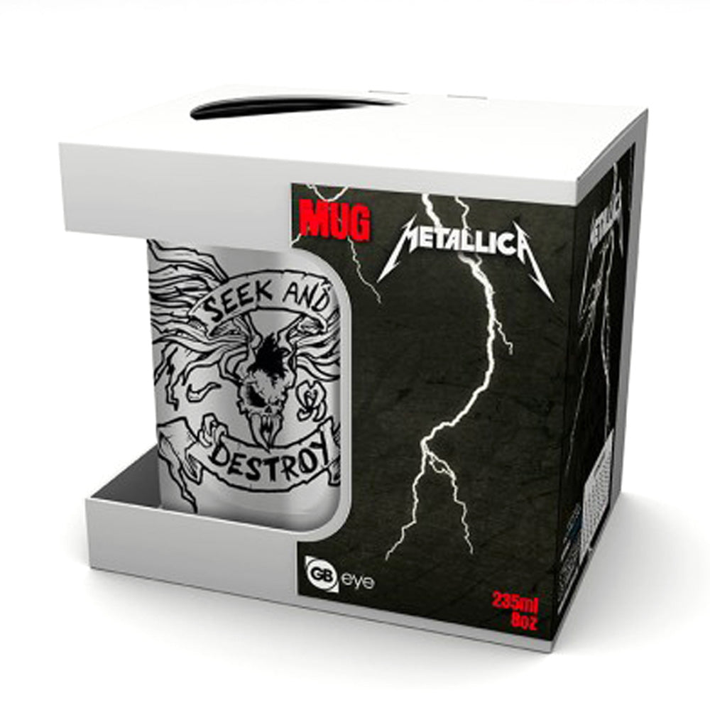 
                  
                    METALLICA メタリカ - Seek And Destroy / カラビナマグ / マグカップ
                  
                