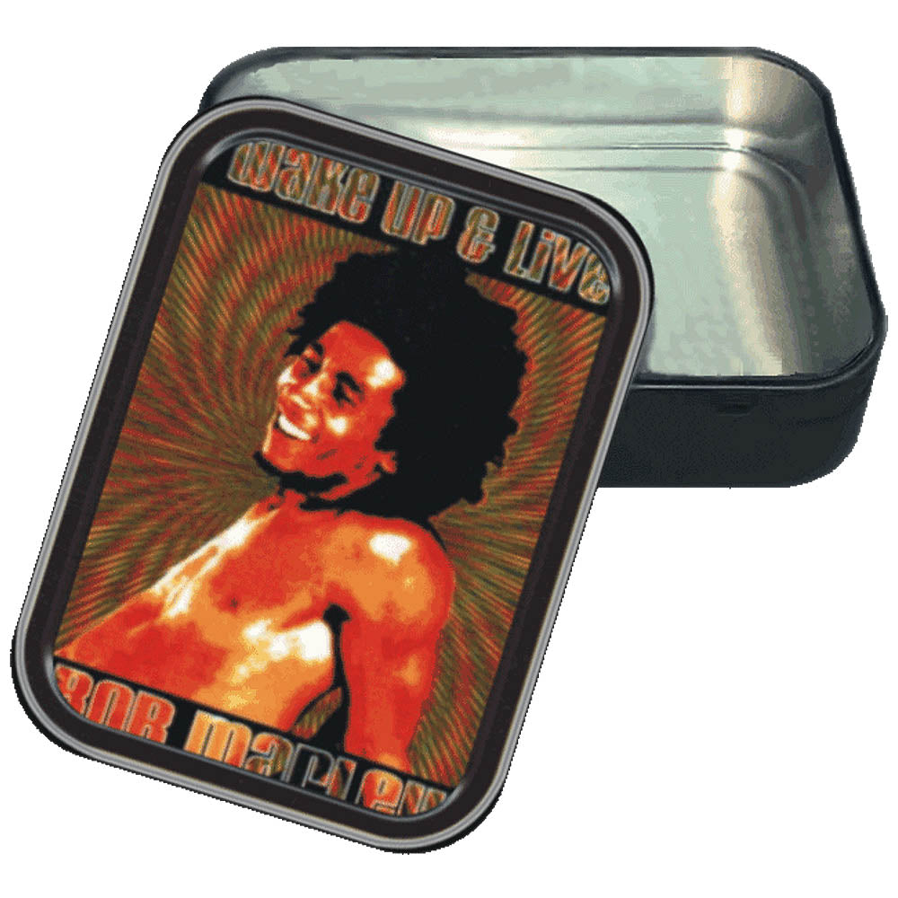 
                  
                    BOB MARLEY ボブマーリー - Wake Up & Live Tin Large Stash Tin / スタッシュ缶 / グッズ
                  
                