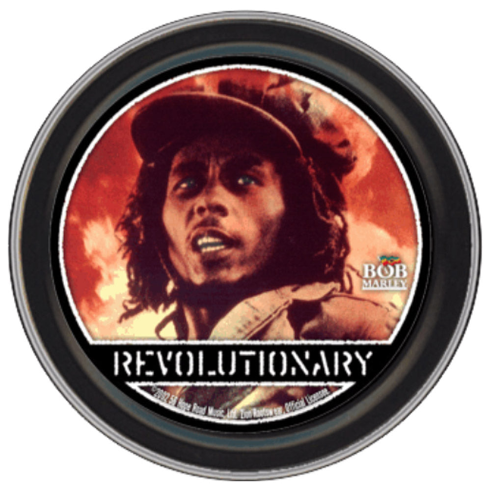 BOB MARLEY - (追悼 45周年 ) - Revolutionary Round Stash Tin / スタッシュ缶