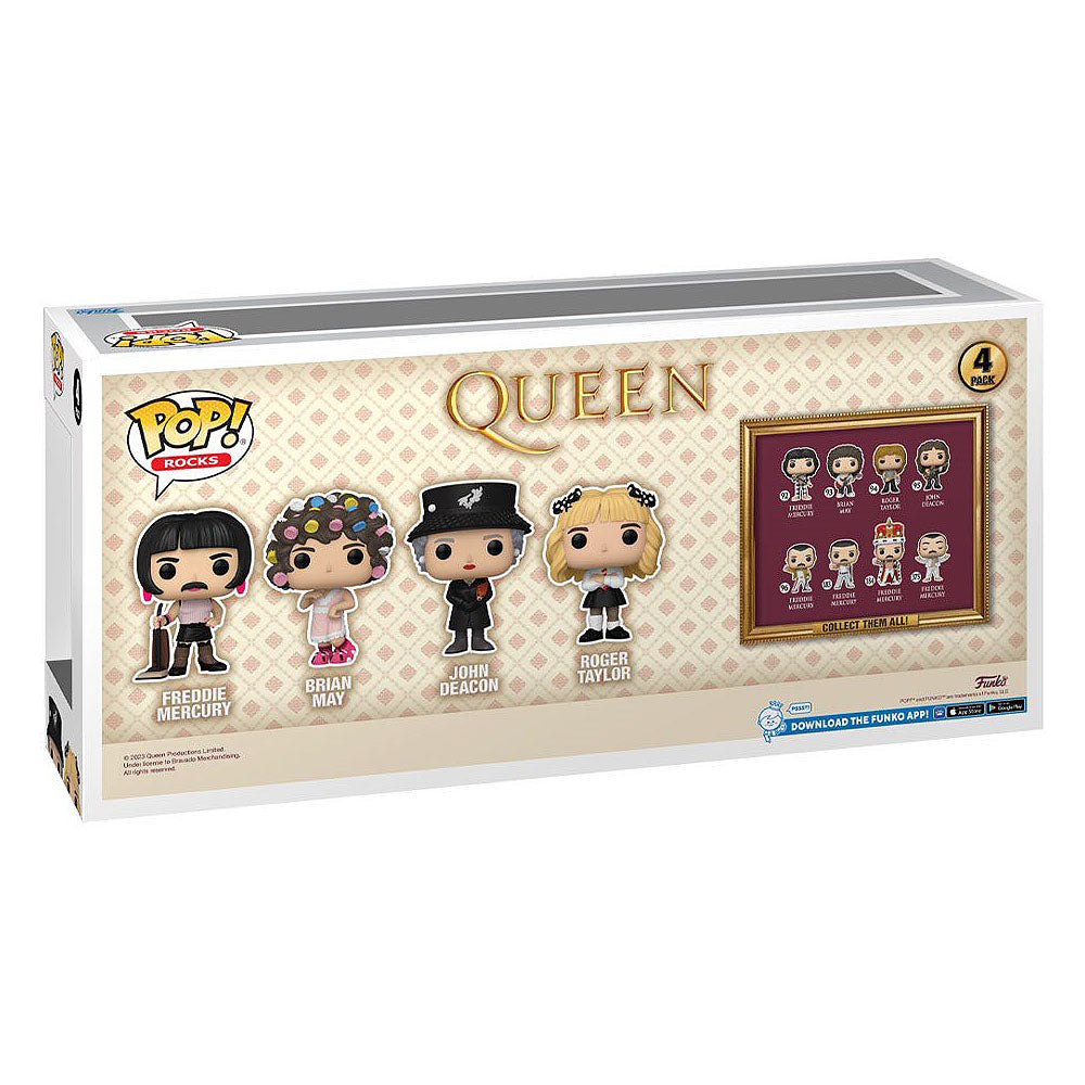 FUNKO POP! クイーン  フレディマーキュリー 4パック限定版 予約商品】 QUEEN クイーン (初来日50周年 ) - I Want to Break