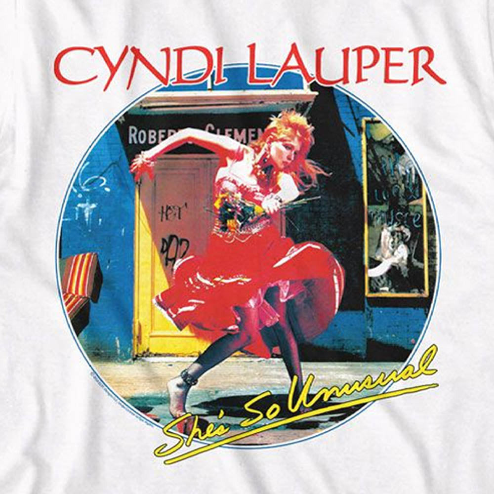 
                  
                    【予約商品】 CYNDI LAUPER シンディローパー (4月 来日 ) - SHES SO UNUSUAL / Tシャツ / メンズ
                  
                