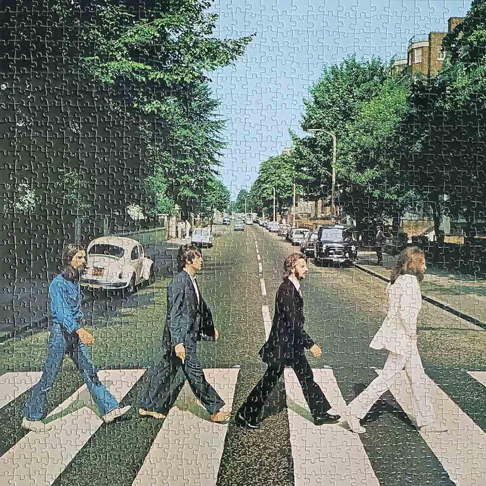 THE BEATLES - (結成 65周年 ) - Abbey Road Double Sided Album Art / 1000ピース