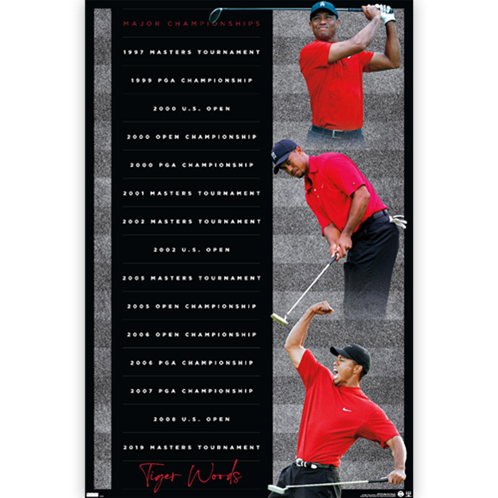 TIGER WOODS - (生誕50周年 ) - Majors
