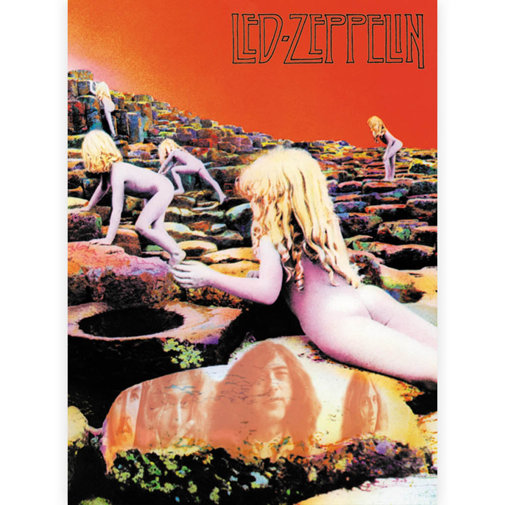 LED ZEPPELIN - (公式 映画公開 記念 ) - HOUSES OF THE HOLY ALBUM COVER ROCK N ROLL