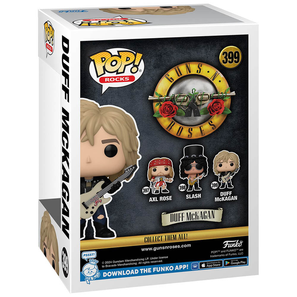 
                  
                    【予約商品】 GUNS N ROSES ガンズアンドローゼズ (結成 40周年 ) - Duff McKagan (1980's) Funko Pop! Vinyl Figure / フィギュア・人形
                  
                