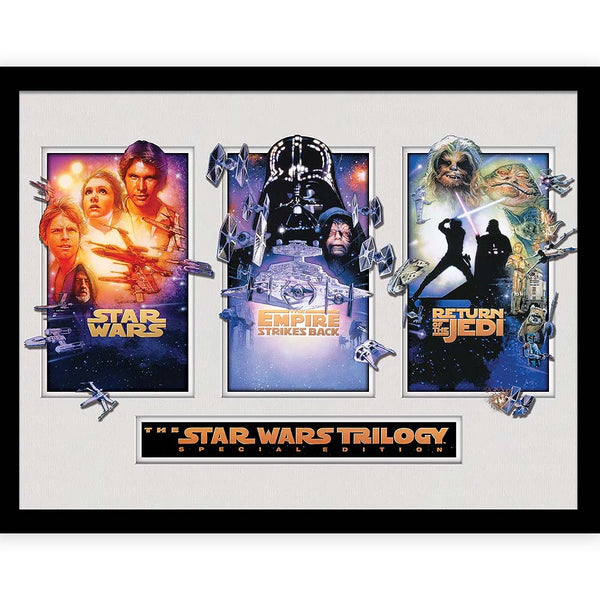 STAR WARS スターウォーズ - Trilogy / インテリア額 【公式