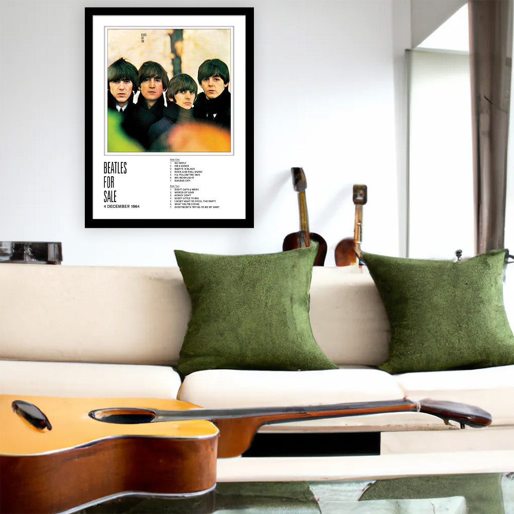 
                  
                    THE BEATLES ビートルズ (ABBEY ROAD 55周年 ) - Beatles For Sale / インテリア額
                  
                