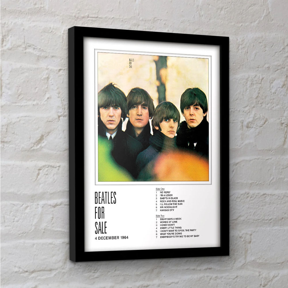 
                  
                    THE BEATLES ビートルズ (ABBEY ROAD 55周年 ) - Beatles For Sale / インテリア額
                  
                