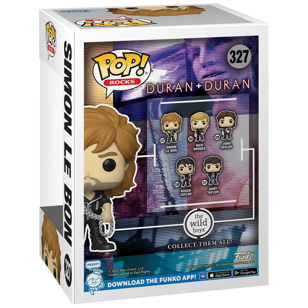 
                  
                    DURAN DURAN デュランデュラン - Wild Boys Simon Funko Pop! Vinyl Figure #327 / フィギュア・人形
                  
                