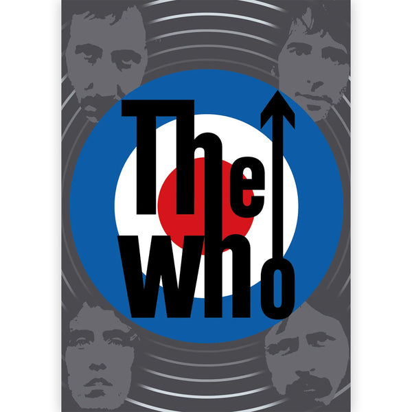 THE WHO ザ・フー - Logo / ポストカード・レター 【公式
