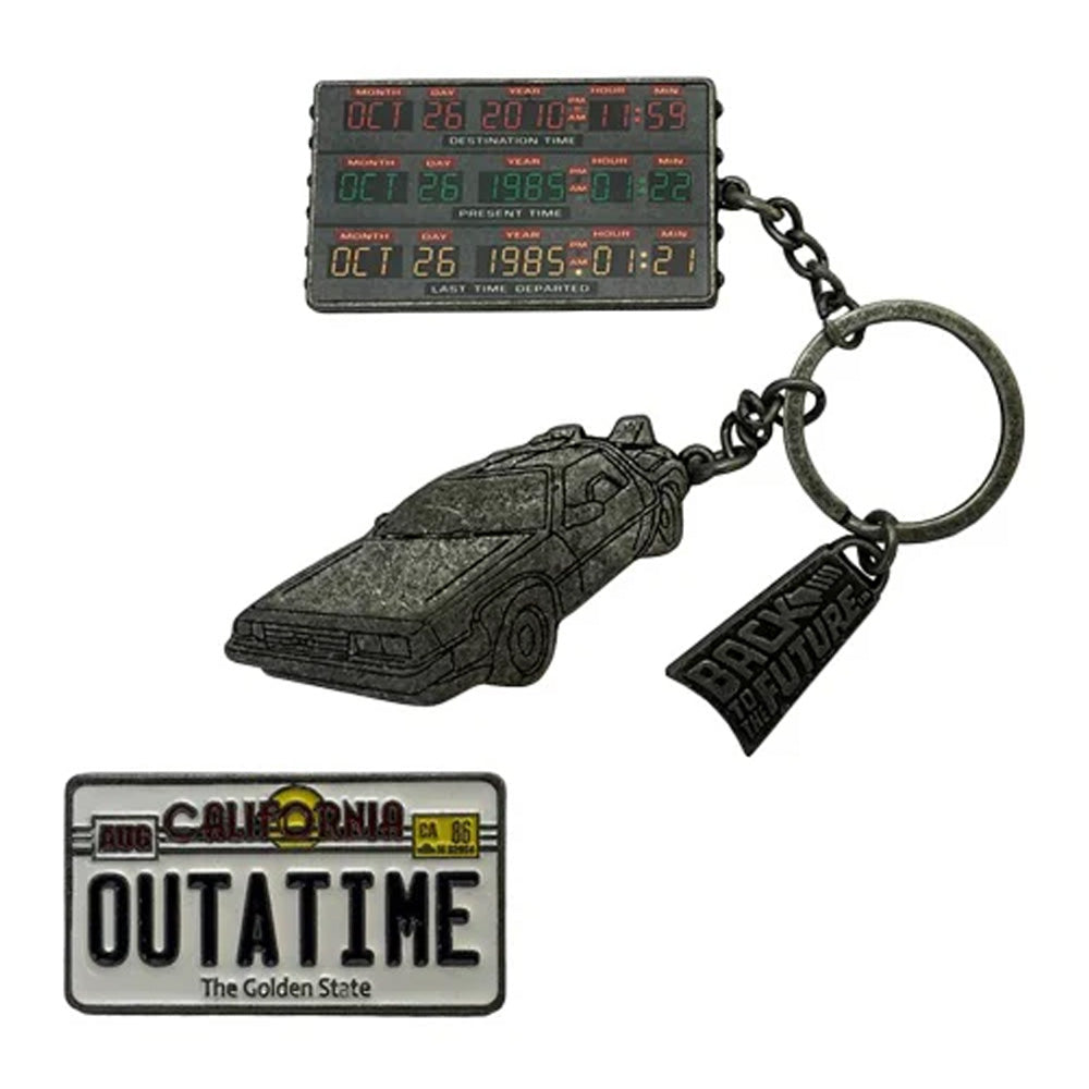 
                  
                    BACK TO THE FUTURE - (劇場公開 40周年 ) - CHS Keychain And Pin / セット
                  
                