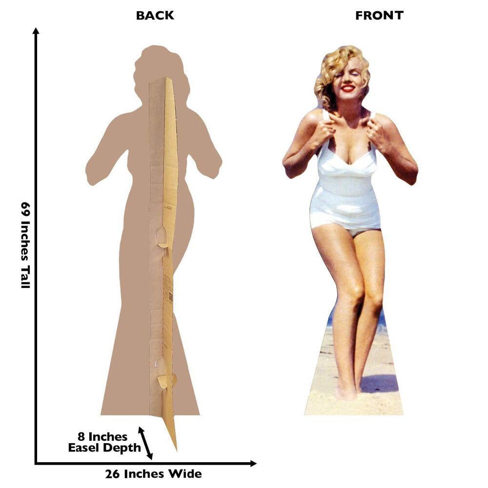 
                  
                    【予約商品】 MARILYN MONROE マリリンモンロー (生誕100周年 ) - Marilyn White Swim Suit / スタンドアップ
                  
                