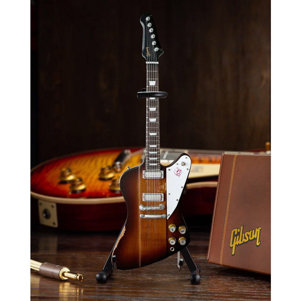 
                  
                    JOHNNY WINTER ジョニーウィンター - 1963 Gibson Firebird V Sunburst / ミニチュア楽器
                  
                