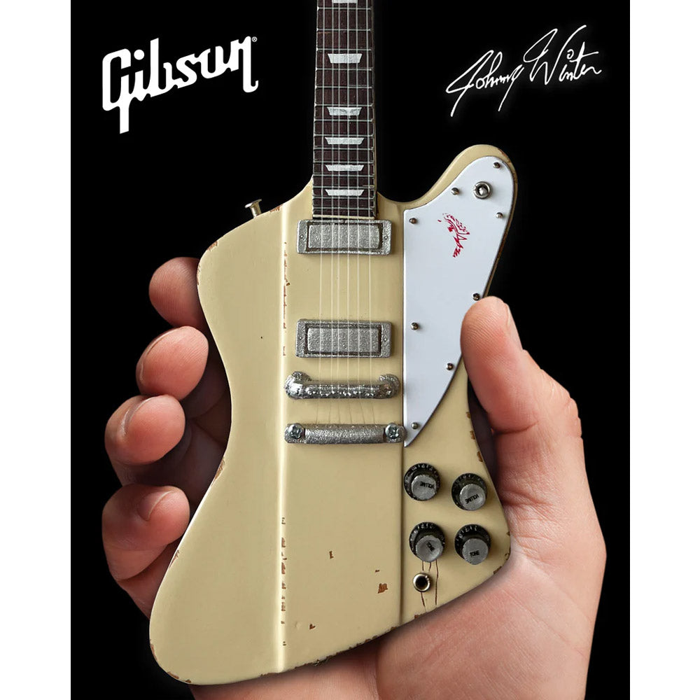 JOHNNY WINTER - 1964 Gibson Firebird V Polaris White