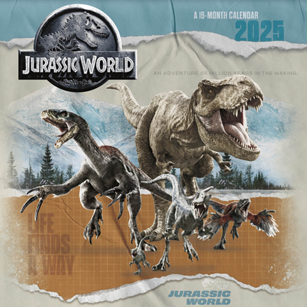 JURASSIC WORLD - (公開 10周年 ) - CALENDAR 2025