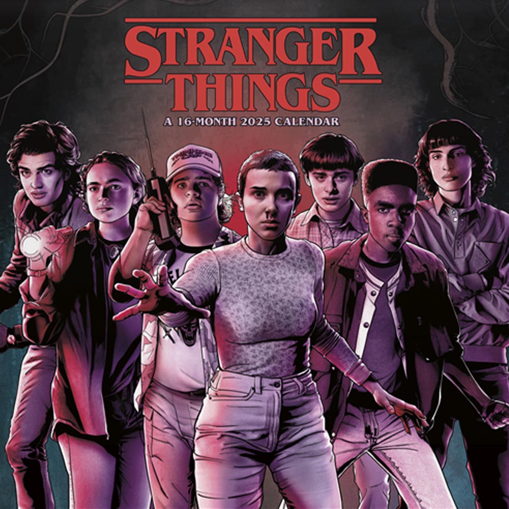 STRANGER THINGS - (シーズン5 2025年配信決定 ) - CALENDAR 2025